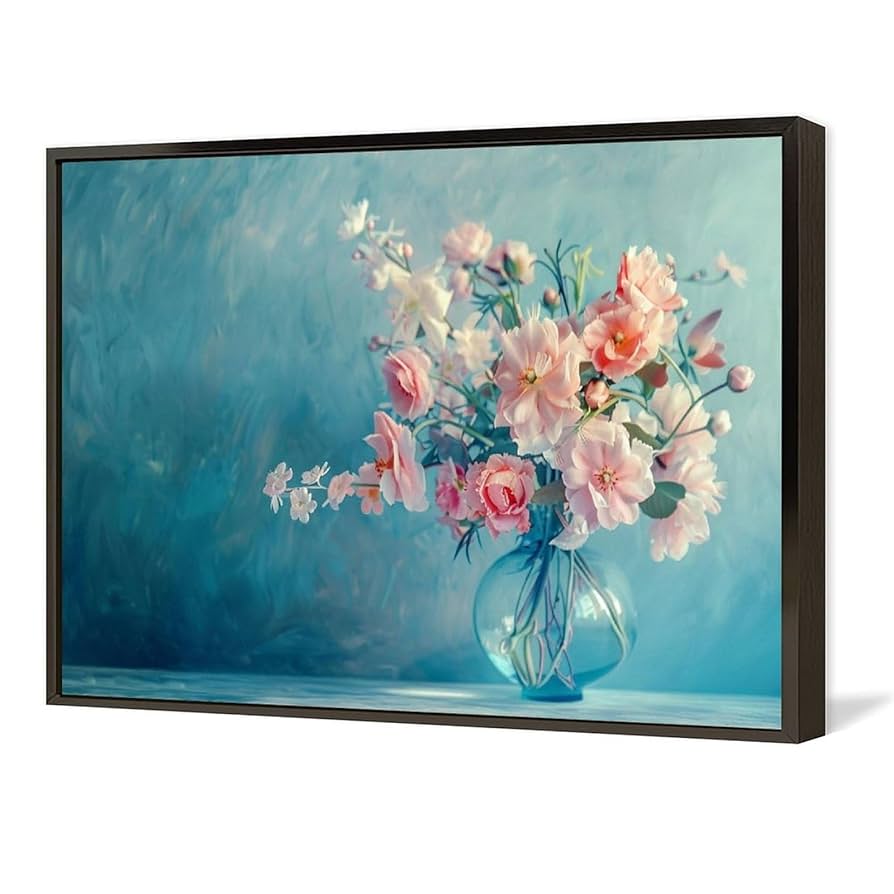 絵画 。壁掛け絵原画【部屋の中で花瓶を片付ける少女と楽しく遊ぶ2匹のシャム猫】 絵画 。壁掛け絵原画【部屋の中で花瓶を片付ける少女と楽しく遊ぶ2